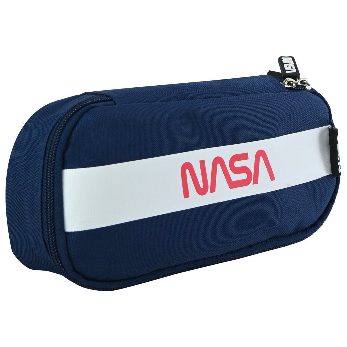 Lapicera Estuchera Escolar Nasa Logo Con Compartimentos Azul