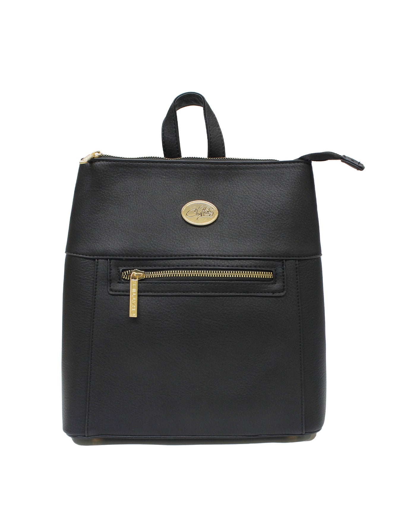 Bolsa Backpack Para Dama Color Negro Chatties