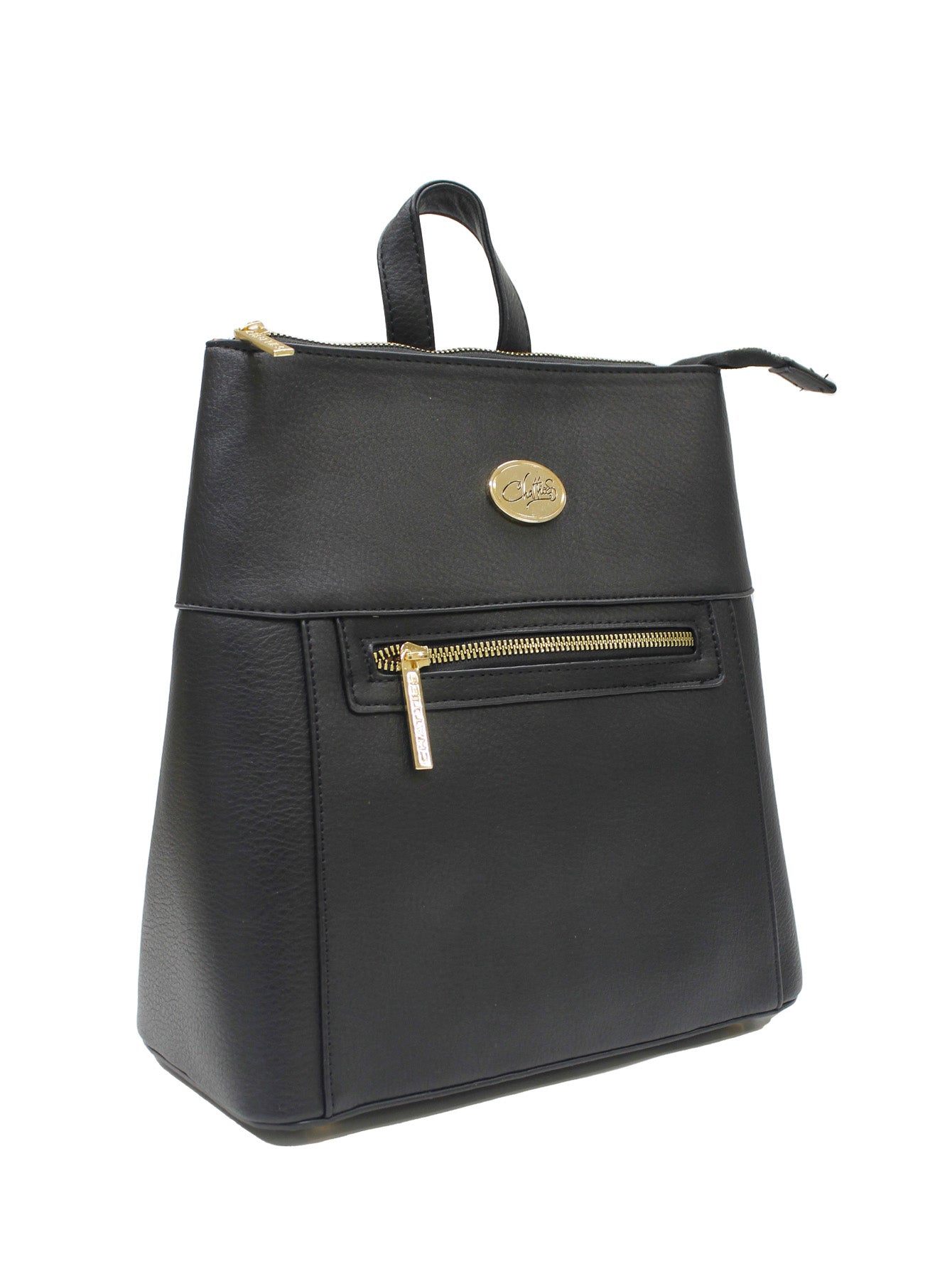 Bolsa Backpack Para Dama Color Negro Chatties