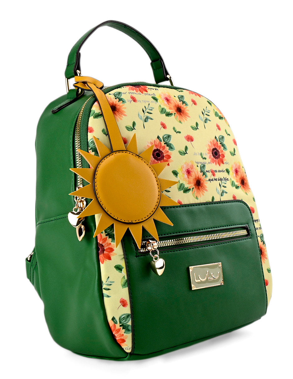 Mochila Para Mujer Girasoles Lulu Bag City Mexico