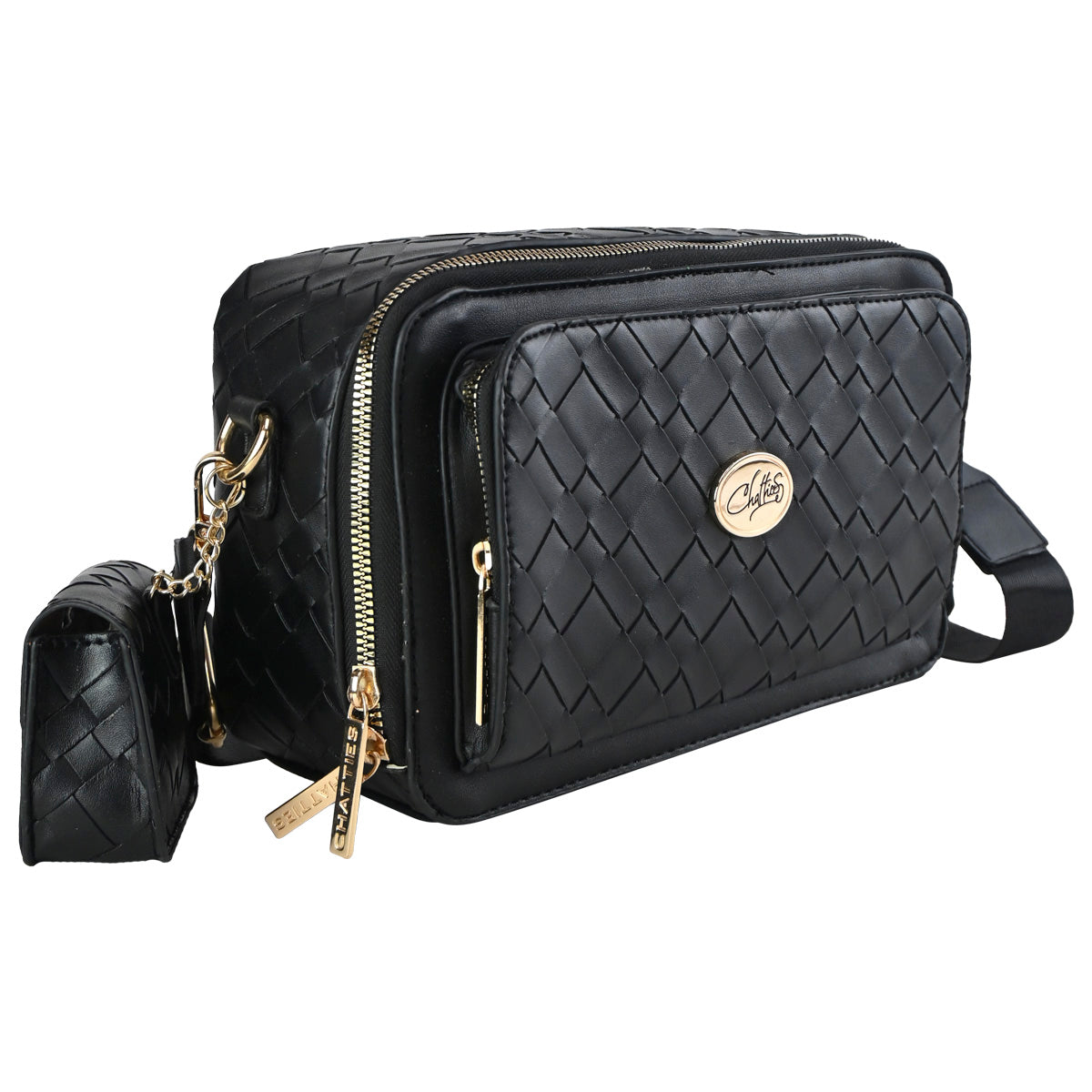 Crossbody Mujer Chatties Color Negro