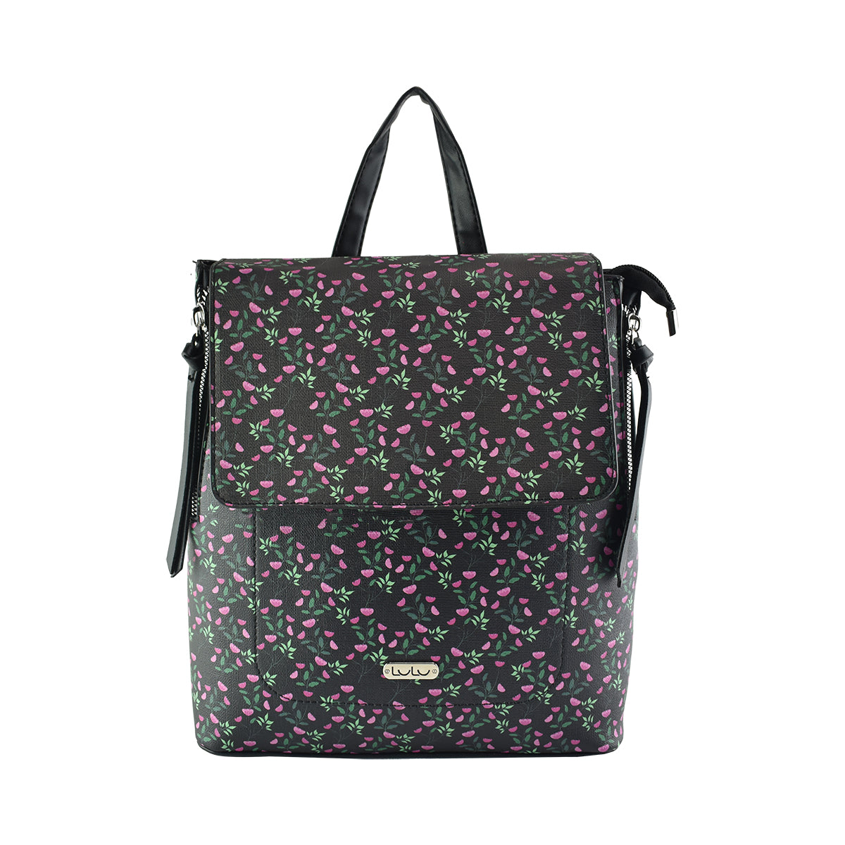 Bolsa Backpack Flores Para Mujer Lulu