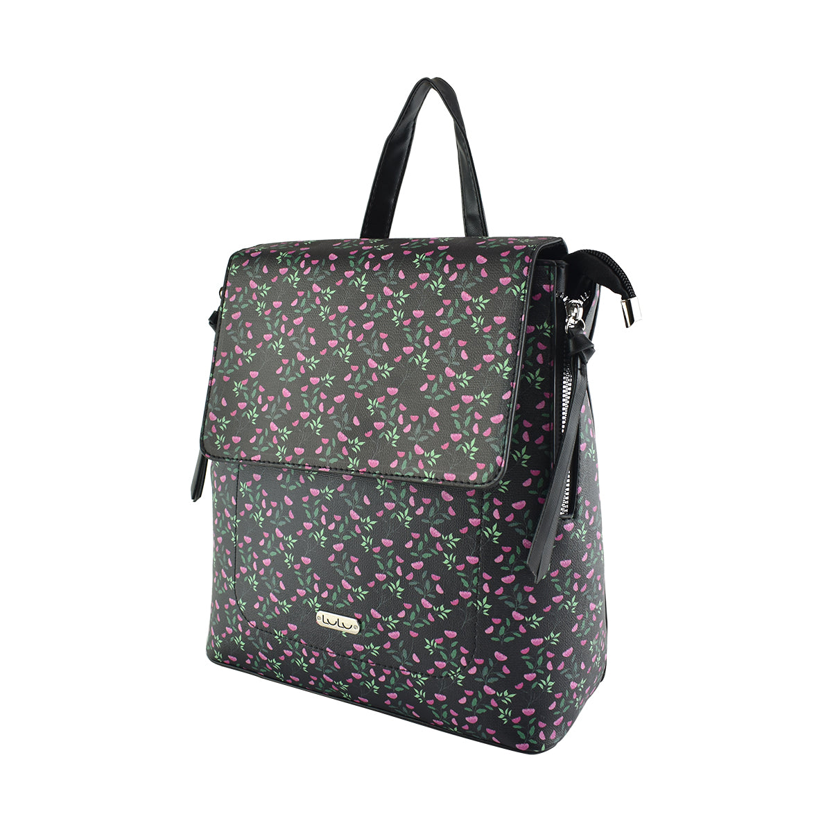 Bolsa Backpack Flores Para Mujer Lulu