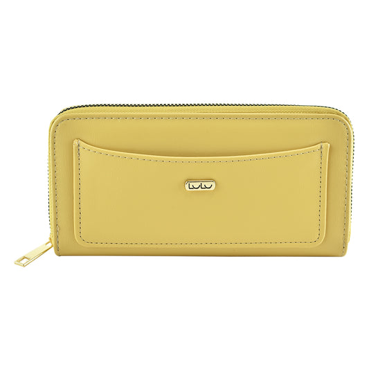 Cartera Para Mujer De Gran Capacidad Lulu Color Amarillo